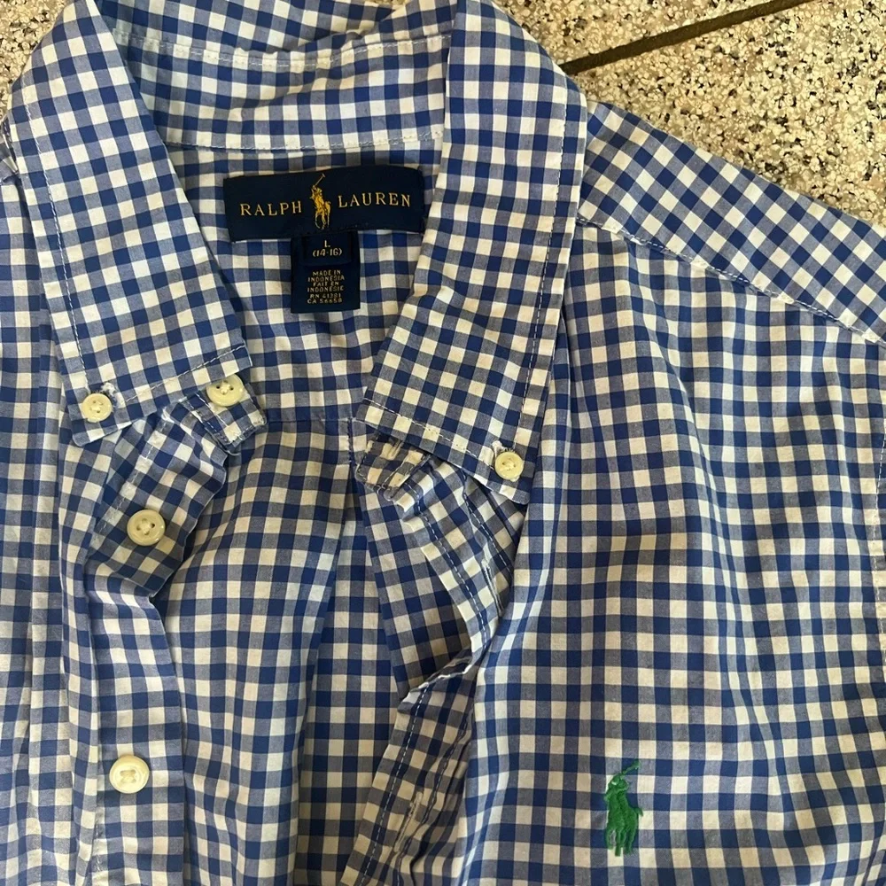Ralph Lauren dress shirt Sz 14-16